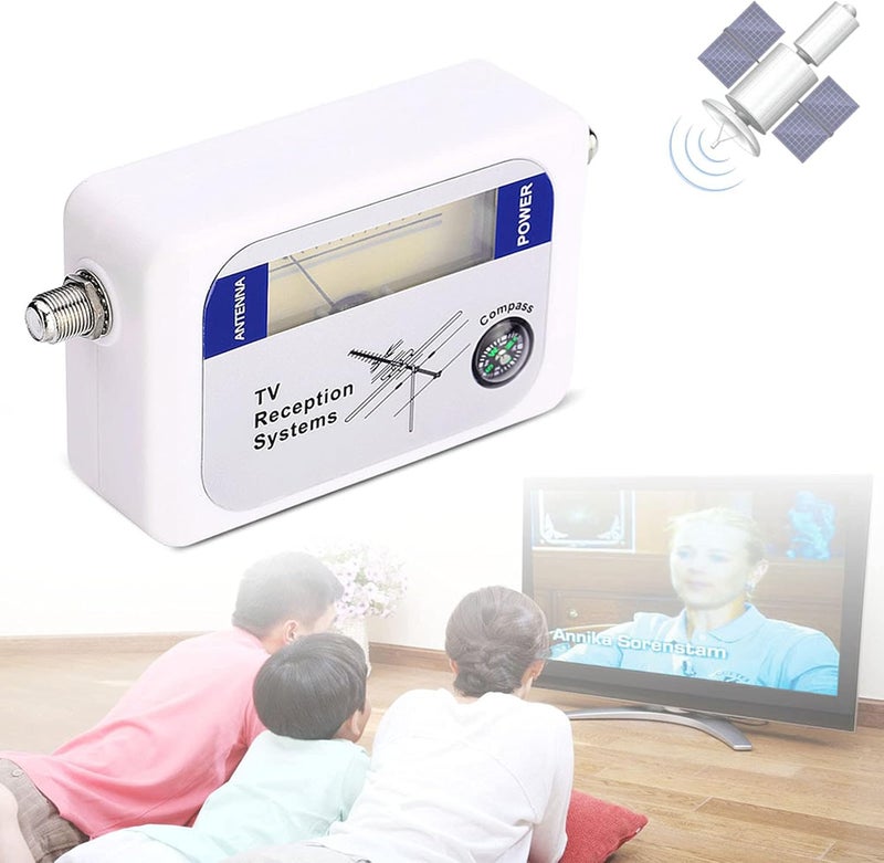 HEITIGN Mini Finder Digital Aerial Terrestrial TV Antenna Strength Meter Detector Receiver Frequency Range 170-860MHz - Image 1